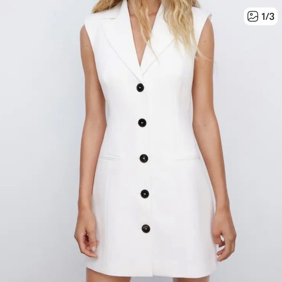 MNG sleeveless blazer dress - Picture 1 of 7